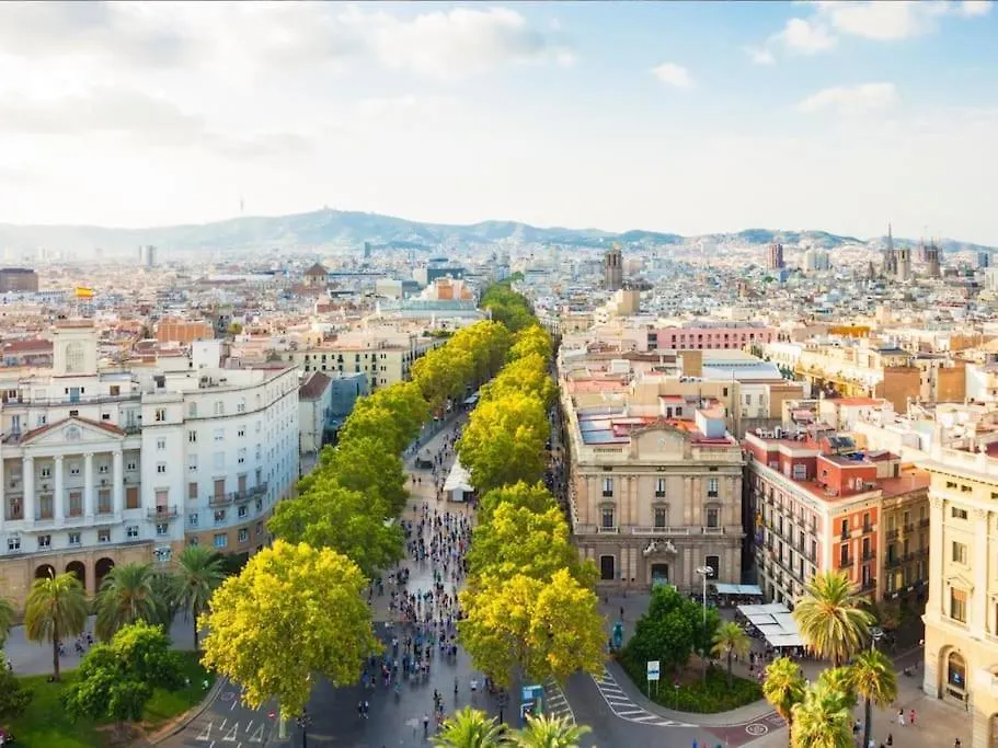 דירה ברצלונה Ramblas! Dreaming Pent With Terrace 6Pax
