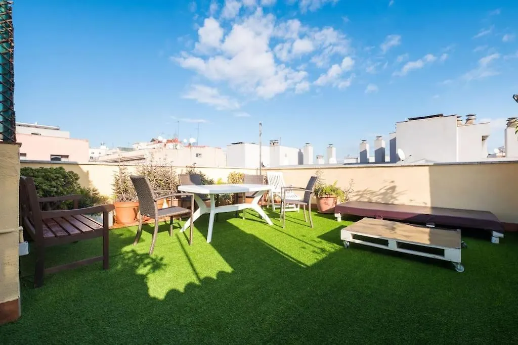 ברצלונה Ramblas! Dreaming Pent With Terrace 6Pax
