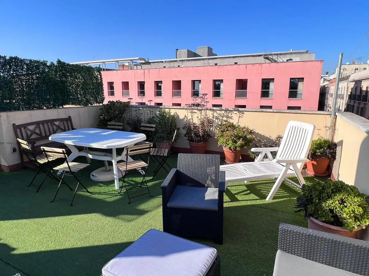 Ramblas! Dreaming Pent With Terrace 6Pax Barcelona